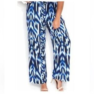 Calvin Klein Drawstring Wide Leg Casual Pant